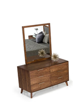 Load image into Gallery viewer, 51&quot; Brown Solid and Manufactured Wood Six Drawer Double Dresser