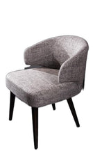 Load image into Gallery viewer, 31&quot; Grey Fabric Dining Chair With Wood Legs