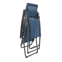 Load image into Gallery viewer, 30&quot; Blue and Gray Metal Zero Gravity Chair