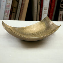 Load image into Gallery viewer, 6&quot; Gold Aluminum Decorative Bowl