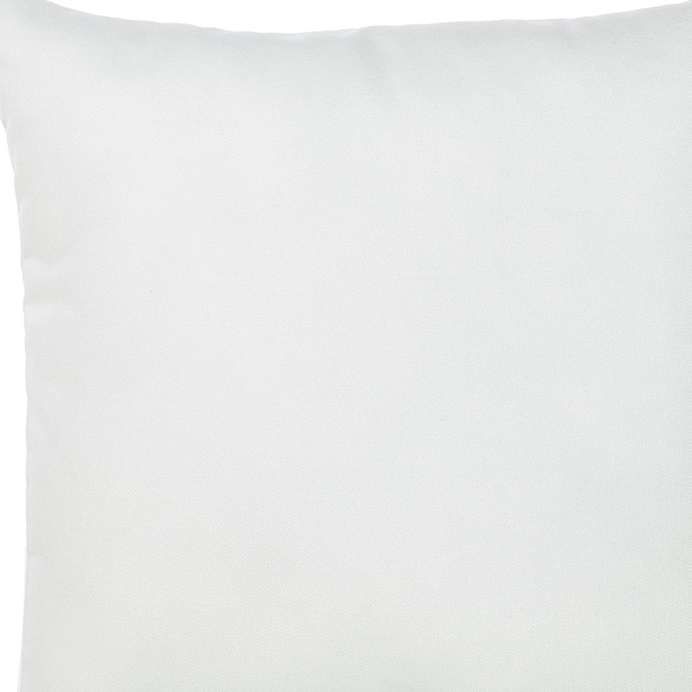 Set Of 2 Bright White Brushed Twill Decorative Throw Pillow Covers