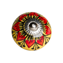 Load image into Gallery viewer, 1.5&quot; X 1.5&quot; X 1.5&quot; Ceramic Metal Multicolor 12 Pack Knob