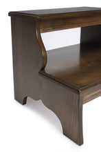 Load image into Gallery viewer, 15&quot; Brown Manufactured Wood Backless Bar Chair