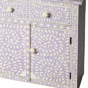 29" Purple Manufactured Wood Drawer Chest