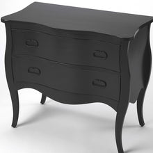 Load image into Gallery viewer, Black 2 Drawer Chest