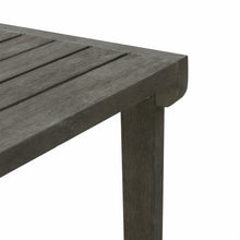 Load image into Gallery viewer, Dark Grey Outdoor Wooden Side Table