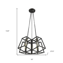 Load image into Gallery viewer, Tiberton 5-Light Oil-Rubbed Bronze Chandelier