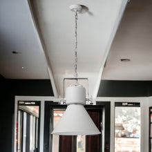 Load image into Gallery viewer, Crew 1-Light White Pendant