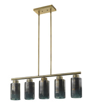 Load image into Gallery viewer, Monet 5-Light Brass Pendant