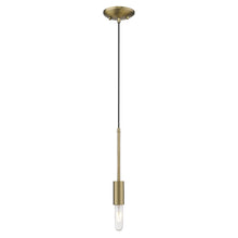 Load image into Gallery viewer, Dull Gold Mini Pendant Hanging Light