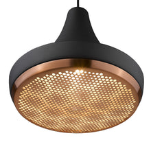 Load image into Gallery viewer, Tholos 1-Light Matte Black Pendant