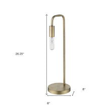 Load image into Gallery viewer, 26&quot; Brass Metal Table Lamp