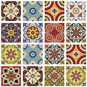 6" X 6" Mediterra Mosaic Peel and Stick Tiles