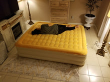 Load image into Gallery viewer, Dreamy Golden Inflatable Queen Size Bed Mattress