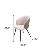 Load image into Gallery viewer, Gray Cream Contemporary Dining Chair