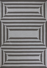 Load image into Gallery viewer, 6&#39; X 9&#39;  Uv Treated Polypropylene Charcoal Area Rug