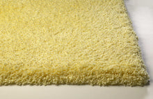 Load image into Gallery viewer, 8&#39; Canary Yellow Round Indoor Shag Rug