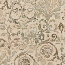Load image into Gallery viewer, 8&#39;X11&#39; Ivory Machine Woven Floral Traditional Indoor Area Rug