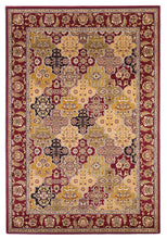 Load image into Gallery viewer, 8&#39;X11&#39; Red Machine Woven Traditional Quatrefoil Indoor Area Rug