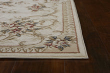 Load image into Gallery viewer, 8&#39; X 10&#39; Ivory Floral Bordered Indoor Area Rug