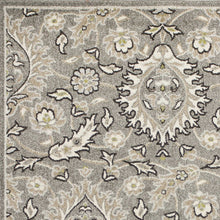 Load image into Gallery viewer, 7&#39; X 9&#39; Grey Floral Vine Uv Treated Indoor Area Rug