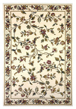 Load image into Gallery viewer, 10&#39;X13&#39; Ivory Machine Woven Floral Vines Indoor Area Rug