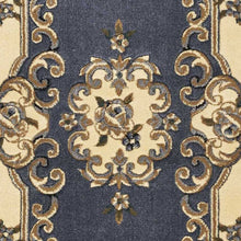 Load image into Gallery viewer, 2&#39; X 3&#39; Polypropylene Blue Accent Rug