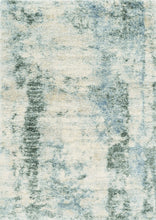 Load image into Gallery viewer, 8&#39;X10&#39; Ivory Blue Machine Woven Abstract Indoor Area Rug