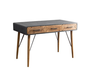 Mod 3 Drawer Console Accent Table