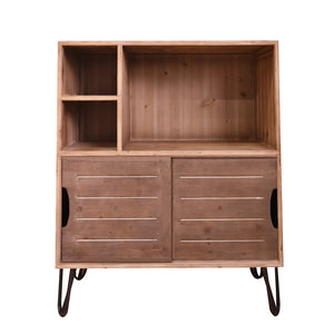 16" X 31" X 39" Brown, Wood, Cabinet/Storage