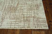 Load image into Gallery viewer, 2&#39; X 8&#39; Natural Abstract Lines Runner Rug
