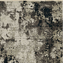Load image into Gallery viewer, 4&#39; X 5&#39; Ivory Or Charcoal Abstract Area Rug