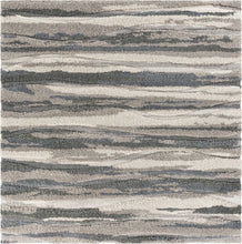 Load image into Gallery viewer, 78 X 78 Grey Polypropylene Rug