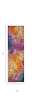 Load image into Gallery viewer, 2&#39; X 3&#39; Sunset Abstract Power Loom Area Rug