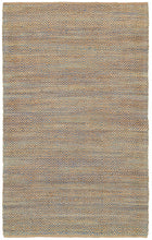 Load image into Gallery viewer, 8’ x 10’ Tan and Navy Boho Chic Area Rug