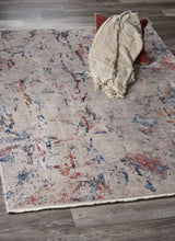 Load image into Gallery viewer, 2’ x 8’ Gray Toned Abstract Runner Rug