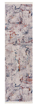 Load image into Gallery viewer, 2’ x 8’ Gray Toned Abstract Runner Rug