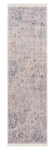 Load image into Gallery viewer, 2’ x 8’ Gray Distressed Decorative Runner Rug