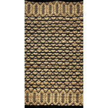 Load image into Gallery viewer, 5&#39; X 7&#39; Brown And Black Dhurrie Hand Woven Area Rug
