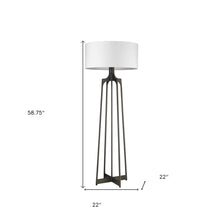 Load image into Gallery viewer, Lancet 1-Light Oil-Rubbed Bronze Floor Lamp