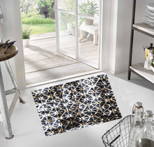 Load image into Gallery viewer, 2&#39; x 3&#39; Modern Ombre Geo Washable Floor Mat