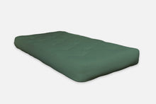 Load image into Gallery viewer, 8&quot; Green Double Poly Twin Futon Mattress